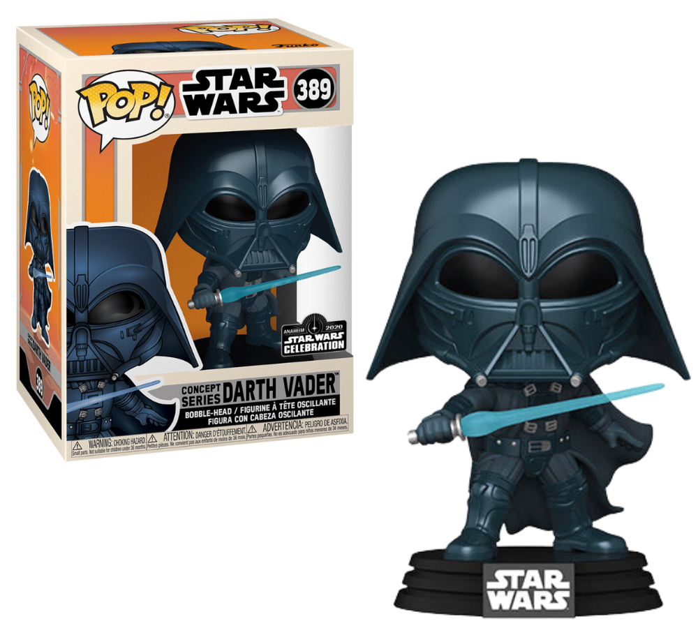 Funko POP! Star Wars Concept Series Darth Vader #389 Anaheim Star Wars Celebration 2020