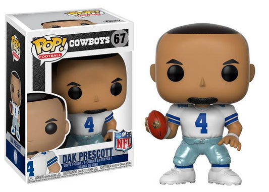Funko POP! Football NFL Dallas Cowboys Dak Prescott #67 [White Jersey]