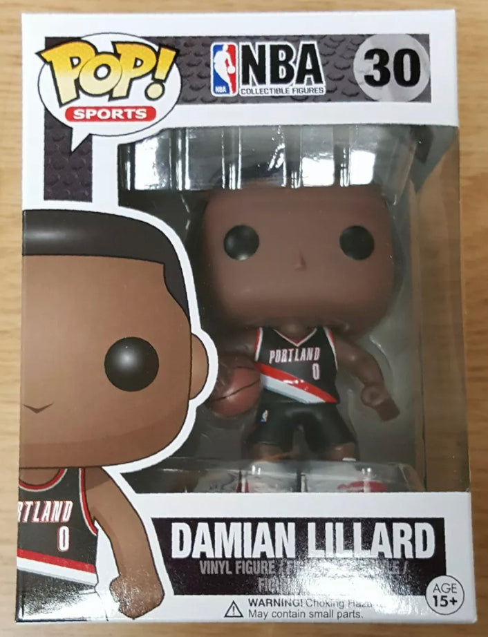 Funko POP! Sports Basketball NBA Portland Trail Blazers Damian Lillard #30 [Series 3]