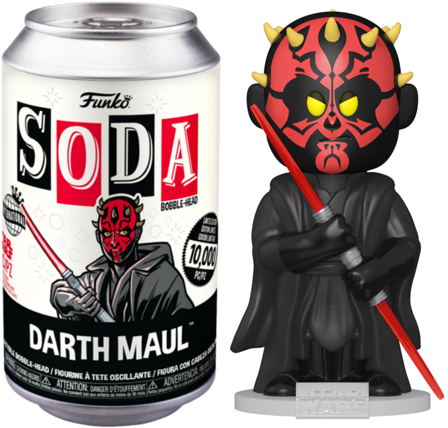 Funko Soda Star Wars Star Wars - Darth Maul Sealed Can [International] [Limited Edition 10000 PCS]