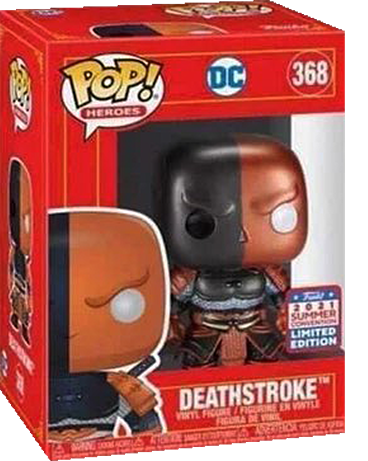 Funko POP! Heroes DC Deathstroke #368 [Metallic Imperial Palace] Exclusive