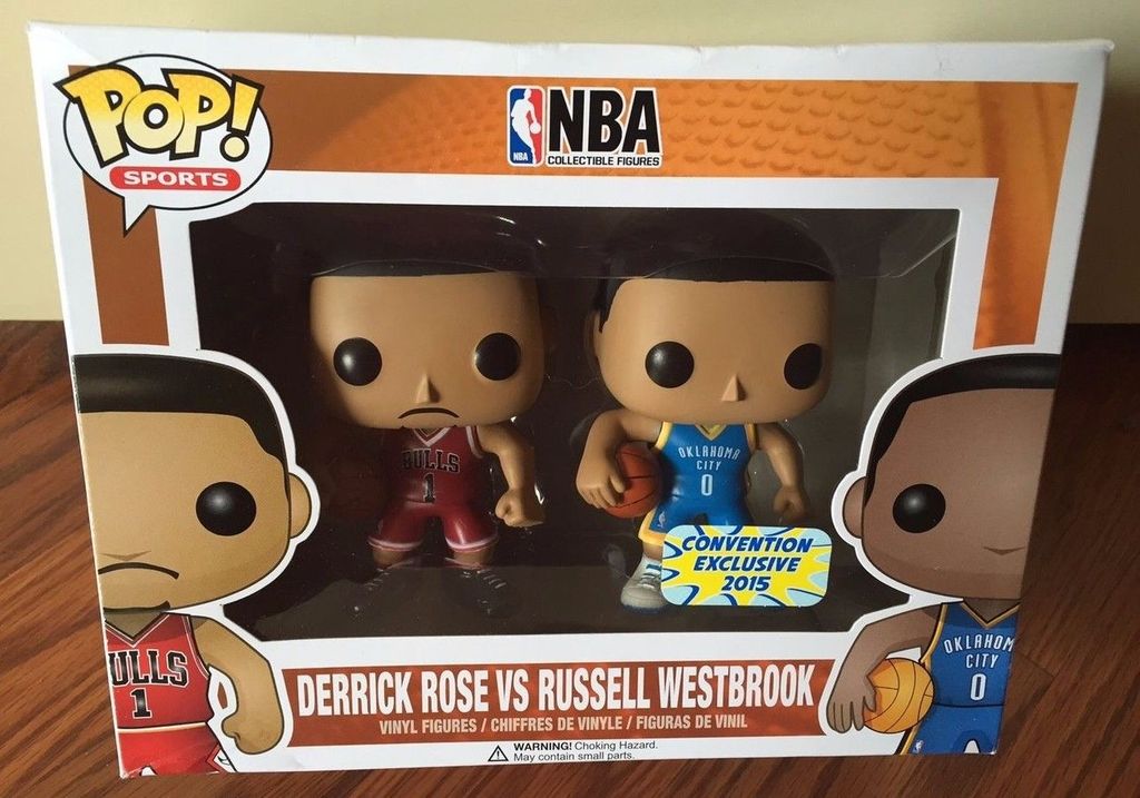 Funko POP! Sports NBA Derrick Rose Vs Russell Westbrook Exclusive