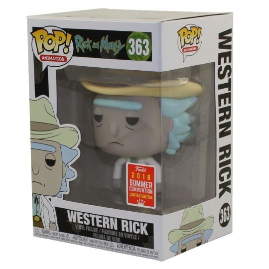 Funko POP! Rick and Morty Western Rick #363 Exclusive