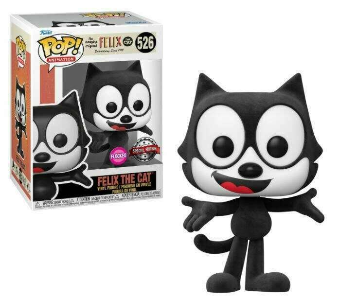 Funko POP! Animation Felix the Cat #526 [Flocked] Exclusive