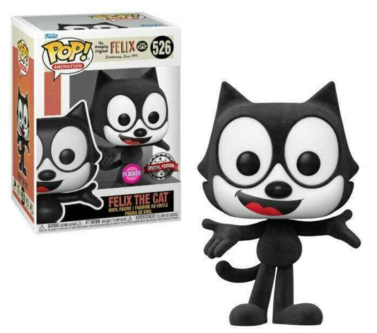 Funko POP! Animation Felix the Cat #526 [Flocked] Exclusive