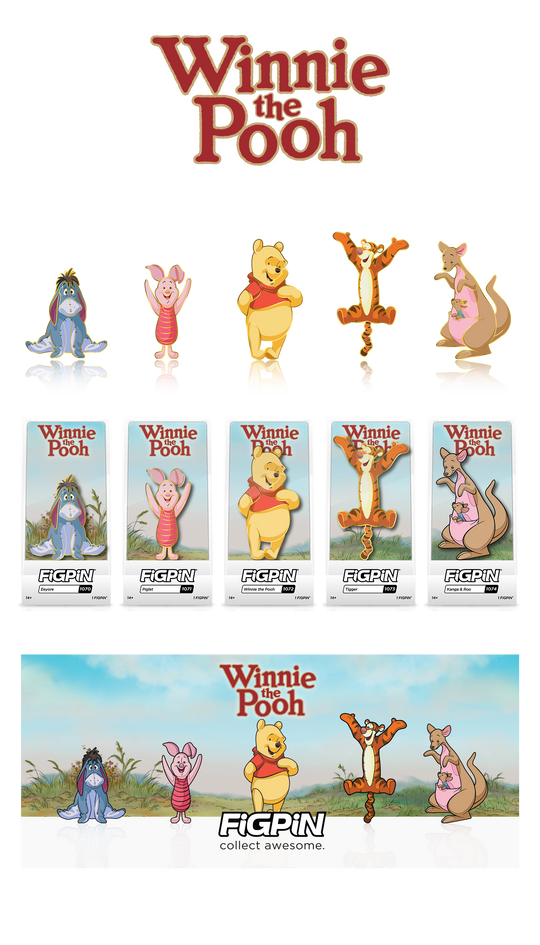 Winnie the Pooh Deluxe FiGPiN Box Set 2023 Edition