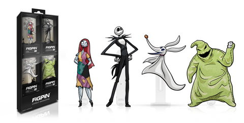 FiGPiN Disney Nightmare Before Christmas 4-Pack Exclusive