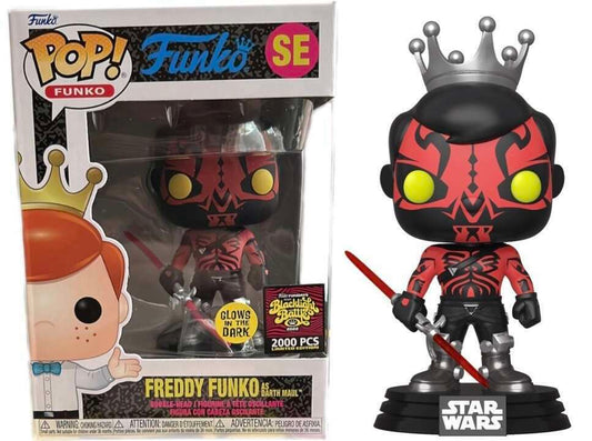 Funko POP! Fundays Freddy Funko As Darth Maul [Glows in the Dark] LE 2000 Exclusive