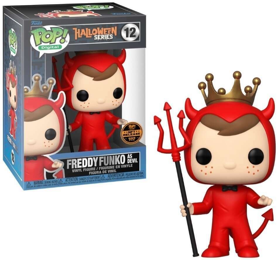 Funko POP! Digital Halloween Series Freddy Funko As Devil #12 LE 999 Exclusive