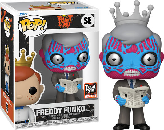 Funko POP! Fundays Fright Night Freddy Funko as They Live Alien LE 1600 Exclusive
