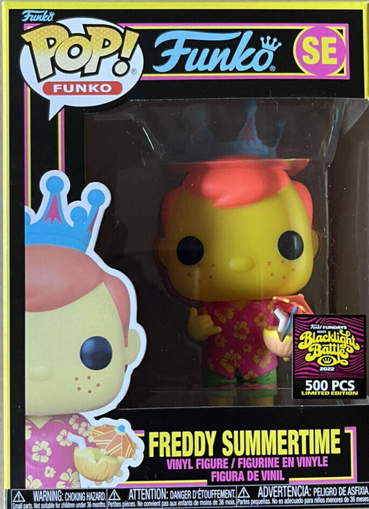 Funko POP! Fundays Freddy Summertime LE 500 [Blacklight] Exclusive