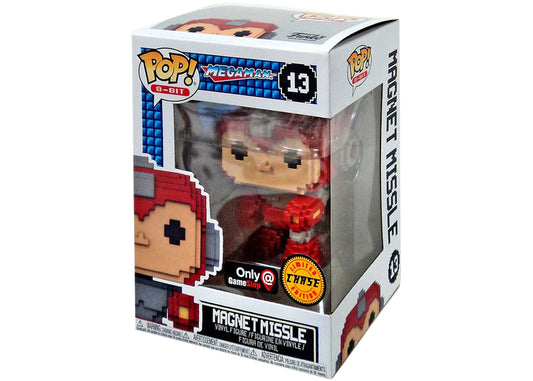 Funko POP! 8-Bit Mega Man CHASE Magnet Missile #13 Exclusive