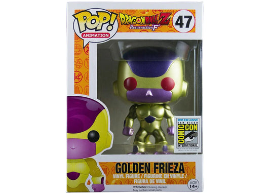 Funko POP! Animation Dragonball Z Golden Frieza #47 SDCC Sticker Exclusive