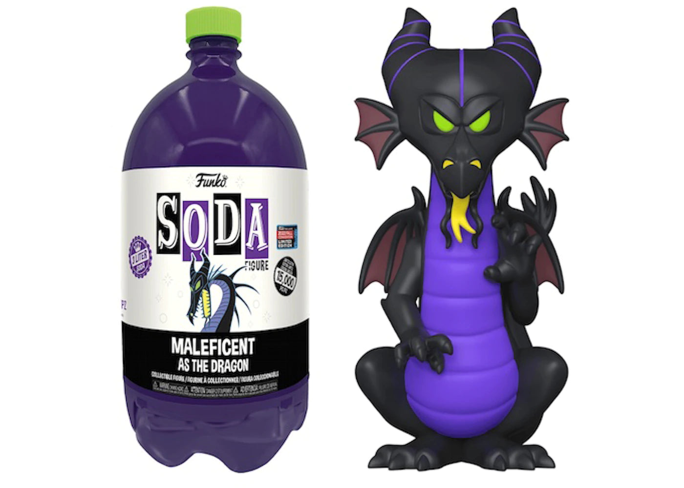 Funko SODA 3 Liter Disney Maleficent as the Dragon Limited Edition 10000 2022 Fall Limited Edition Exclusive