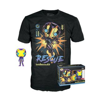 Funko POP! and Tee Marvel Infinity Saga Rescue with Size 2XL T-Shirt Collectors Box Exclusive