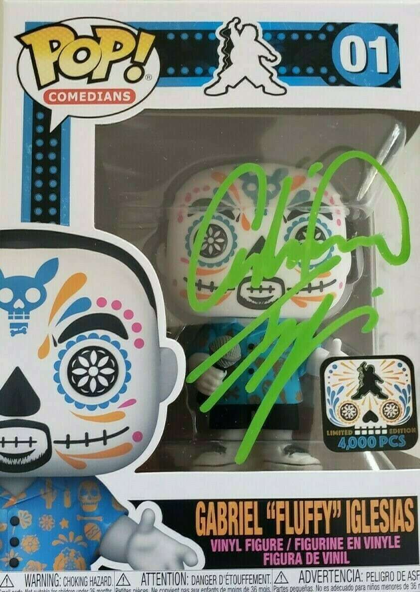 Funko POP! Comedians Gabriel "Fluffy" Iglesias #01 [Dia De Los Fluffy] Signed Exclusive