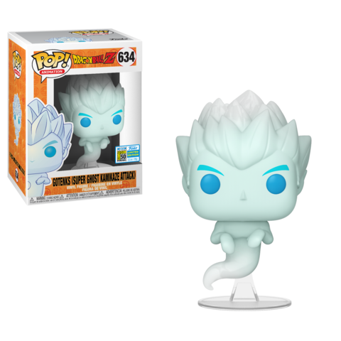 Funko POP! Anime Dragonball Z Gotenks (Super Ghost Kamikaze Attack) #634 SDCC Sticker Limited Edition Convention Exclusive