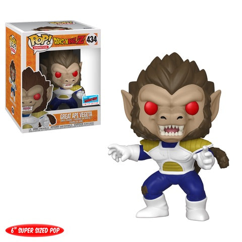 Funko POP! Dragonball Z 6 Inch Great Ape Vegeta #434 NYCC Limited Edition Exclusive