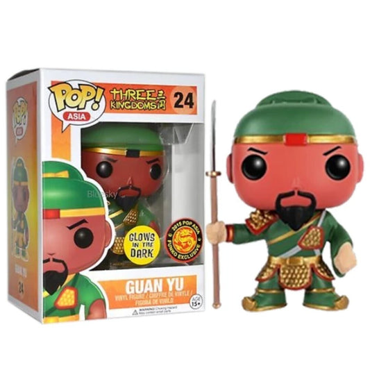 Funko POP! Asia Three Kingdoms Guan Yu #24 [Glows in the Dark] Exclusive