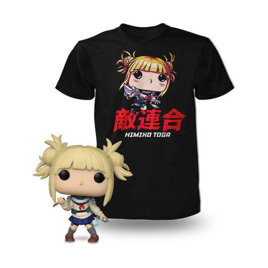 Funko POP! and Tee My Hero Academia Himiko Toga [Unmasked] with Size XL T-Shirt Collectors Box Exclusive