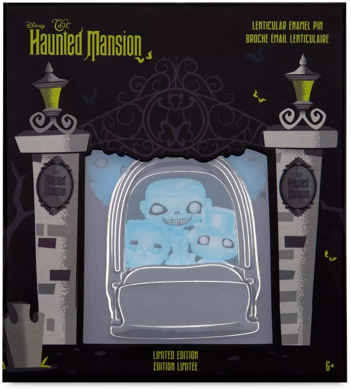 Funko POP! Pins Disney Haunted Mansion Hitchhiking Ghosts in Doom Buggy LE 5750 Exclusive