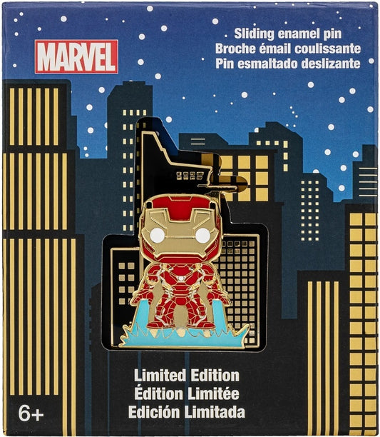 Funko POP! Pin Iron Man Sliding Pin LE 600 Exclusive