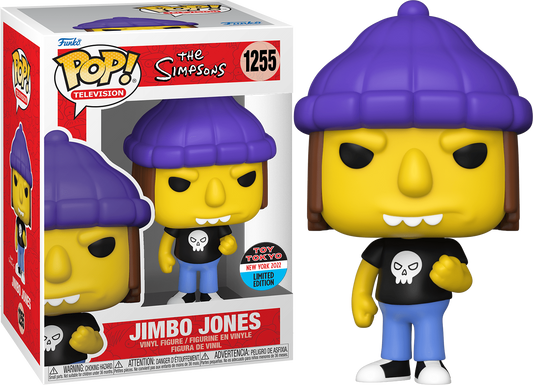 Funko POP! Television The Simpsons Jimbo Jones #1255 Toy Tokyo Limited Edition NYCC 2022