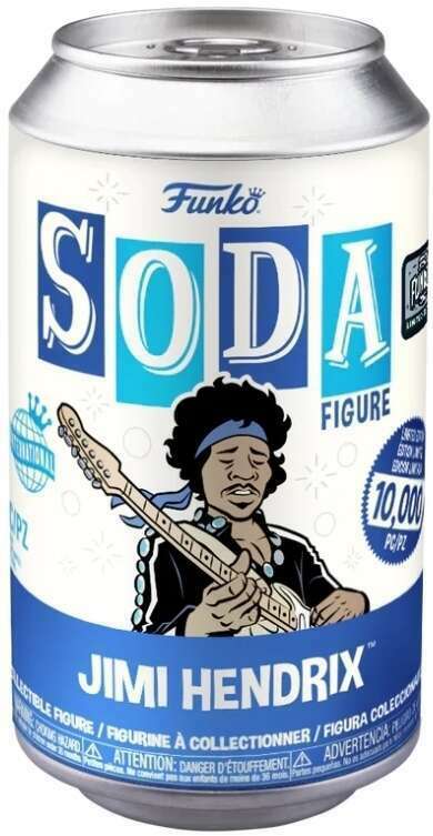 Funko Soda Rocks Jimi Hendrix - Jimi Hendrix Sealed Can [International] [Limited Edition 10000 PCS] Exclusive