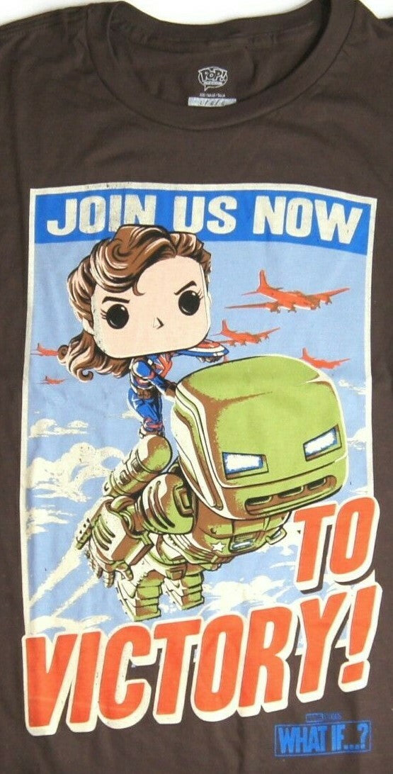 Funko POP! Tees What If...? Join Us Now To Victory! Size 2XL T-Shirt Collector Corps Exclusive