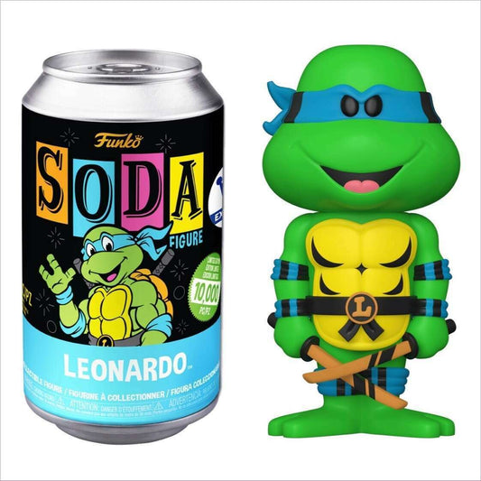 Funko Soda Teenage Mutant Ninja Turtles Leonardo [Blacklight] LE 10000