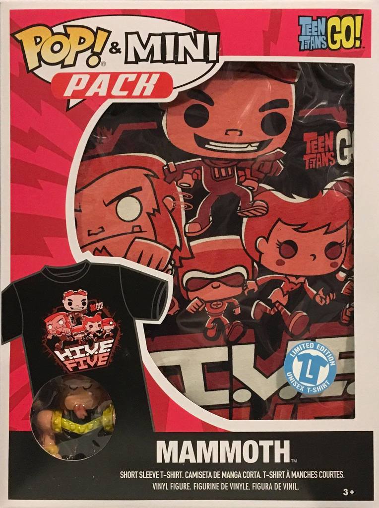 Funko POP! Tees Teen Titans GO! Mammoth Size Xtra-Small T-Shirt
