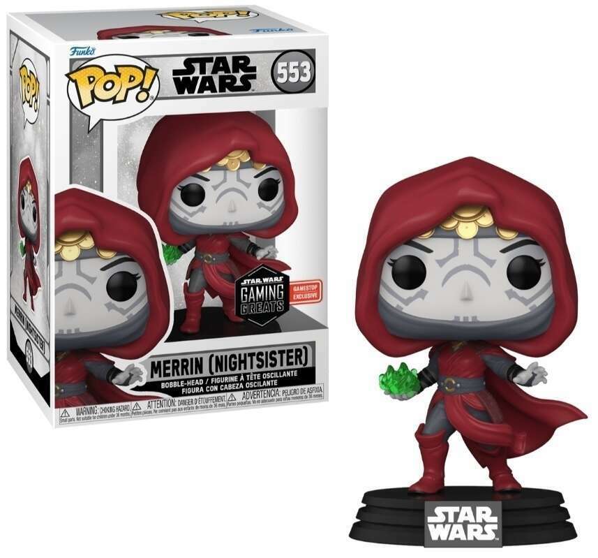 Funko POP! Star Wars Gaming Greats Merrin (Nightsister) #553 Gamestop Exclusive