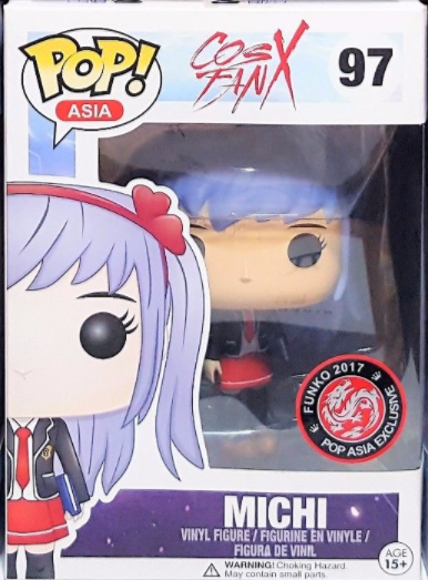 Funko Pop Asia Michi 97 Cos Fan X Exclusive