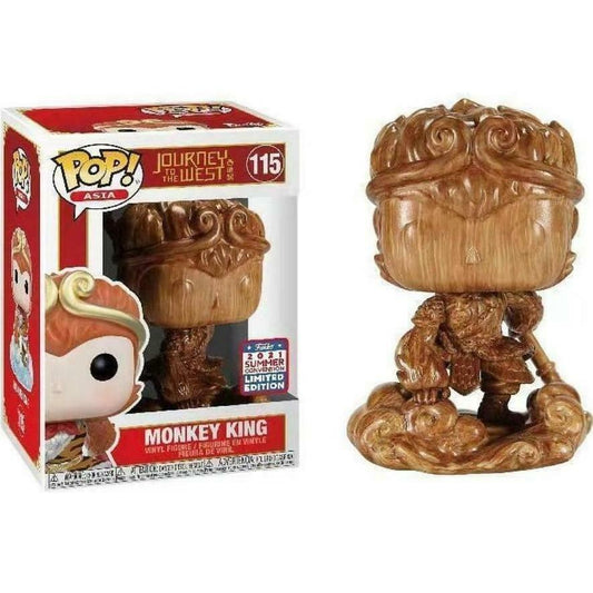Funko POP! Asia Journey to the West Monkey King #115 [Wood Deco] Exclusive