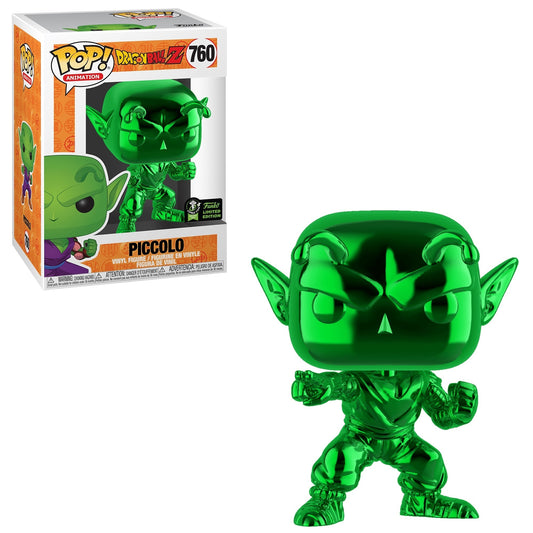 Funko POP! Dragonball Z Piccolo [Green Chrome] #760 ECCC Limited Edition Sticker