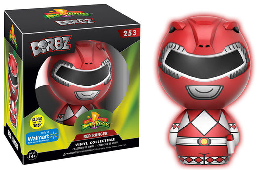 Funko Dorbz Power Rangers Red Ranger #253 [Glows in the Dark] Exclusive