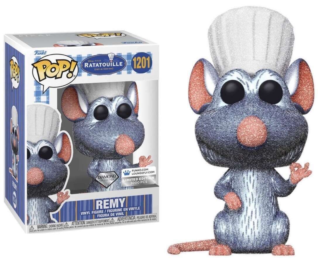 Funko POP! Disney Pixar Ratatouille Remy #1201 [Diamond Collection] Exclusive