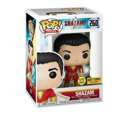 Funko POP! DC Comics Shazam Glow in The Dark Exclusive