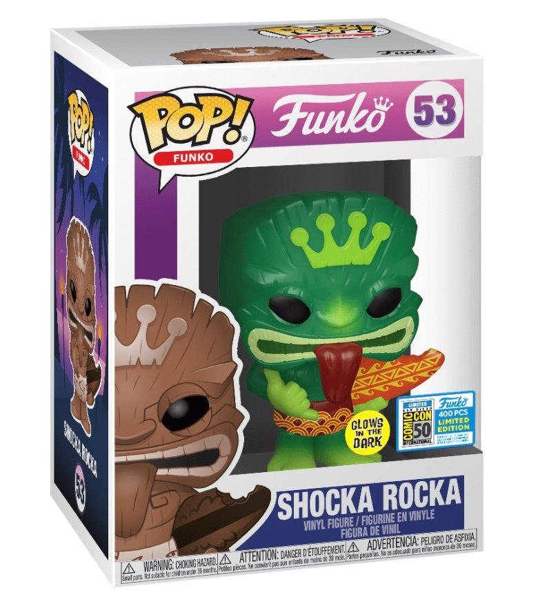 Funko POP! Fundays Shocka Rocka #53 [Green Glows in the Dark] Exclusive