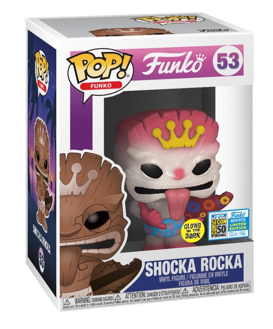 Funko POP! Fundays Shocka Rocka #53 [White, Glows in the Dark] LE 400 Exclusive