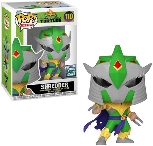 Funko POP! Retro Toys Power Rangers x TMNT Shredder #110 [Green Ranger] Exclusive