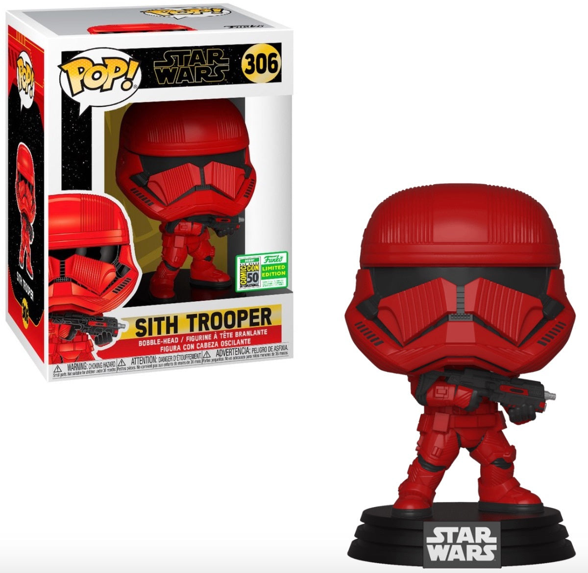 Funko POP! Star Wars Sith Trooper #306 [SDCC Debut] Exclusive