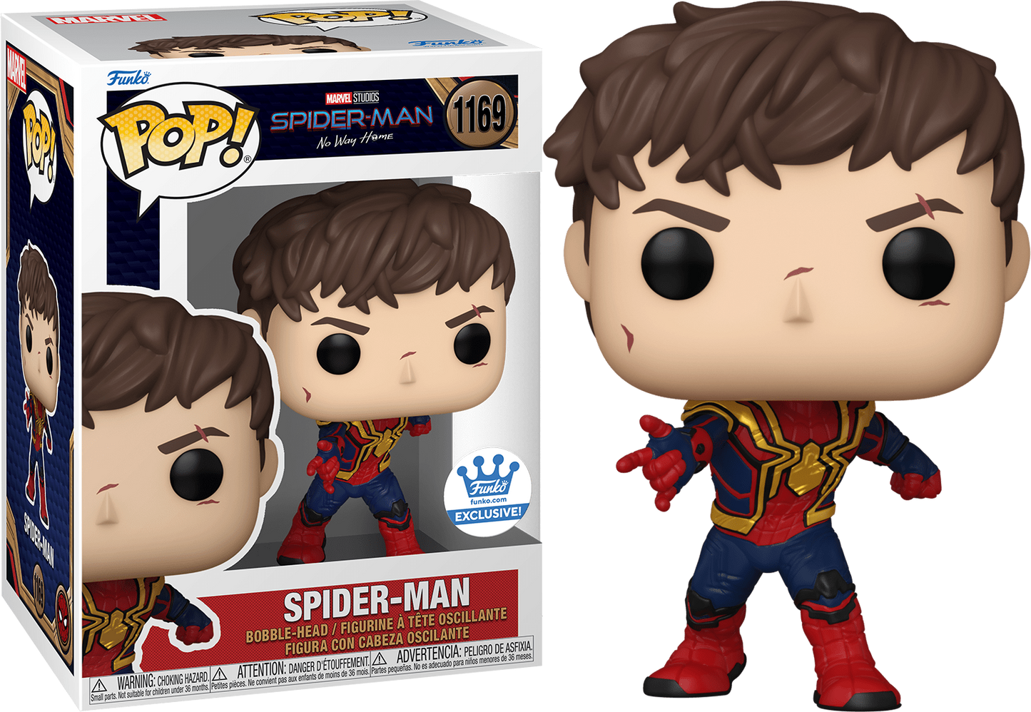Funko POP! Marvel Studios No Way Home Spider-Man #1169 Funko Shop Exclusive