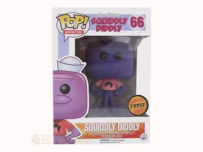 Funko POP! Animation Hanna Barbera CHASE Squiddly Diddly #66 [Dark Purple]