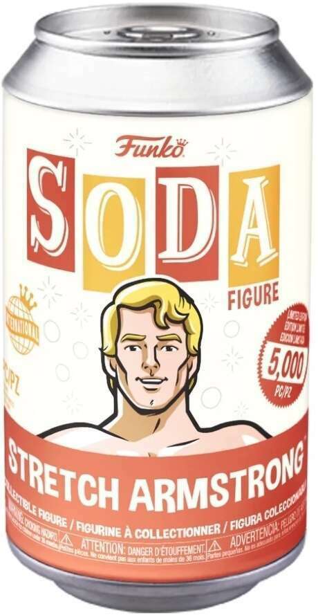 Funko Soda Retro Toys Hasbro - Stretch Armstrong Sealed Can [International] [Limited Edition 5000 PCS]