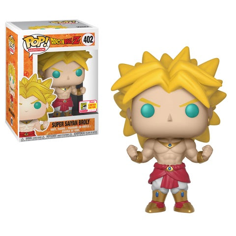Funko POP! Anime Dragonball Z Super Saiyan Broly #402 SDCC Limited Edition Convention Sticker