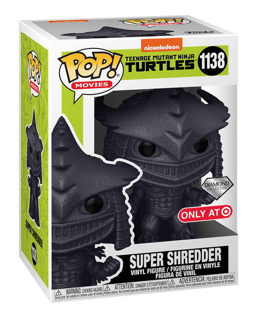 Funko POP! Movies Teenage Mutant Ninja Turtles Super Shredder #1138 [Diamond Collection] Exclusive