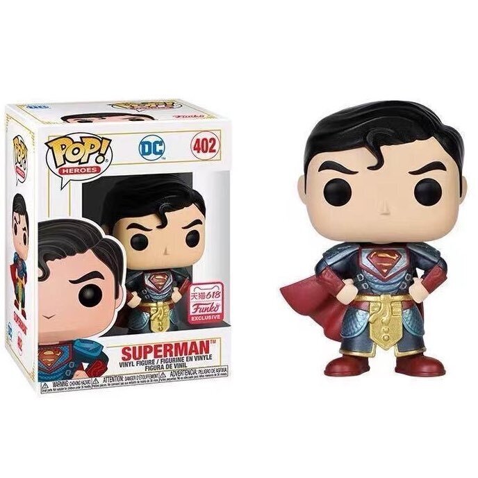 Funko POP! Heroes DC Superman #402 [Imperial Palace Metallic] Exclusive