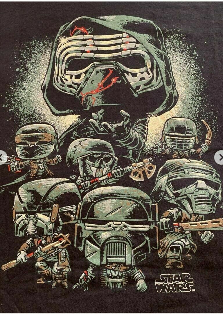 Funko POP! Tees Supreme Leader Kylo and the Knights of Ren Size Small T-Shirt Smuggler's Bounty Exclusive