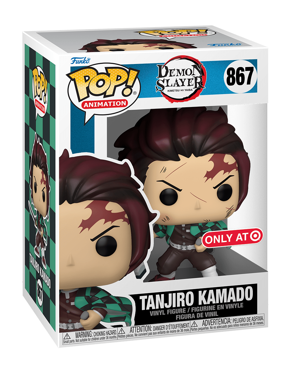 Funko POP! Animation Demon Slayer Tanjiro Kamado #867 Exclusive